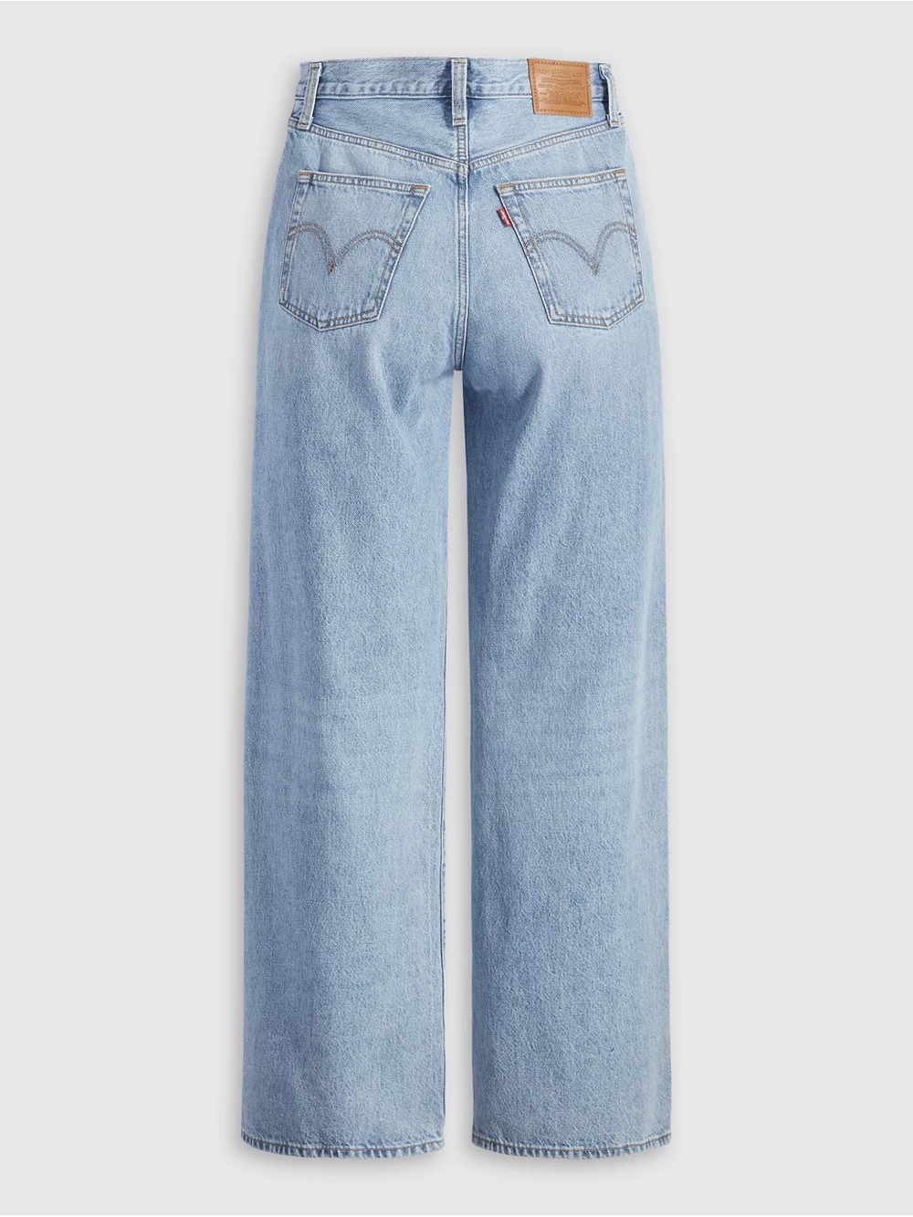 Levi's Light Wash High Waisted Straight Leg Jeans - Picture 1 of 10